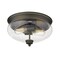 Z-Lite Amon 2 Light Flush Mount, Olde Bronze And Clear Seedy 722F2-OB - alternate 5